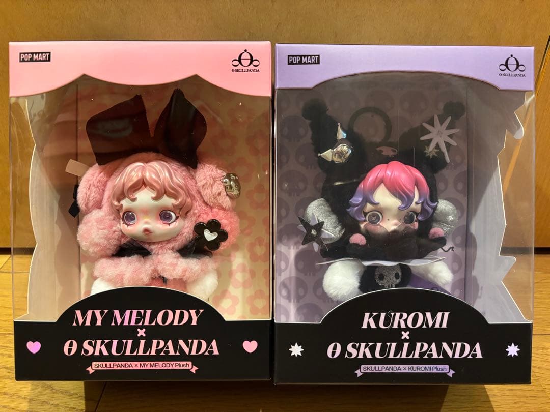 新品！スカルパンダ クロミ マイメロディ POPMARTポップマート 2コセット