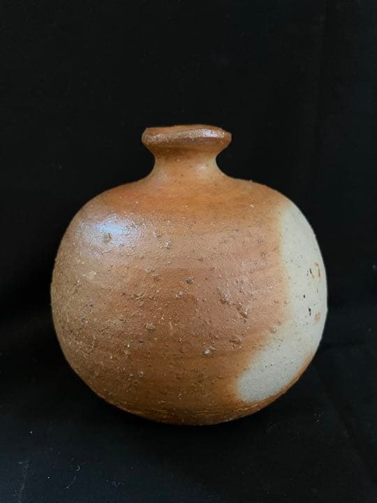 【新品・未使用】備前焼　丸徳利②