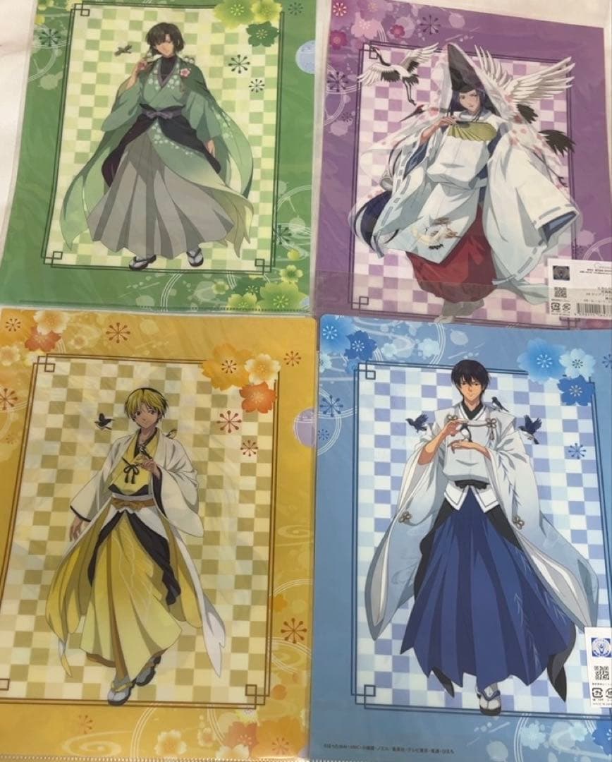 ヒカルの碁　小畑健　花鳥風月　塔矢アキラ　ヒカル　佐為　缶バッジ　くじ　歌絵巻