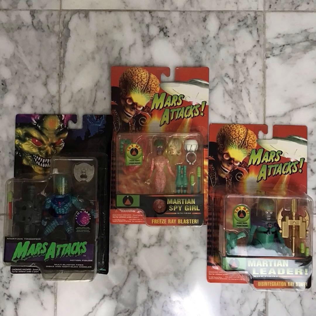 マーズアタック MARS ATTACKS フィギュア 3点セット 新品