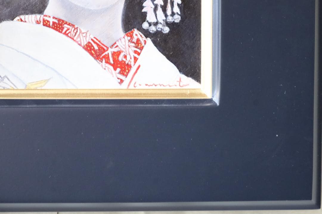 『彩光る』　油彩肉筆画