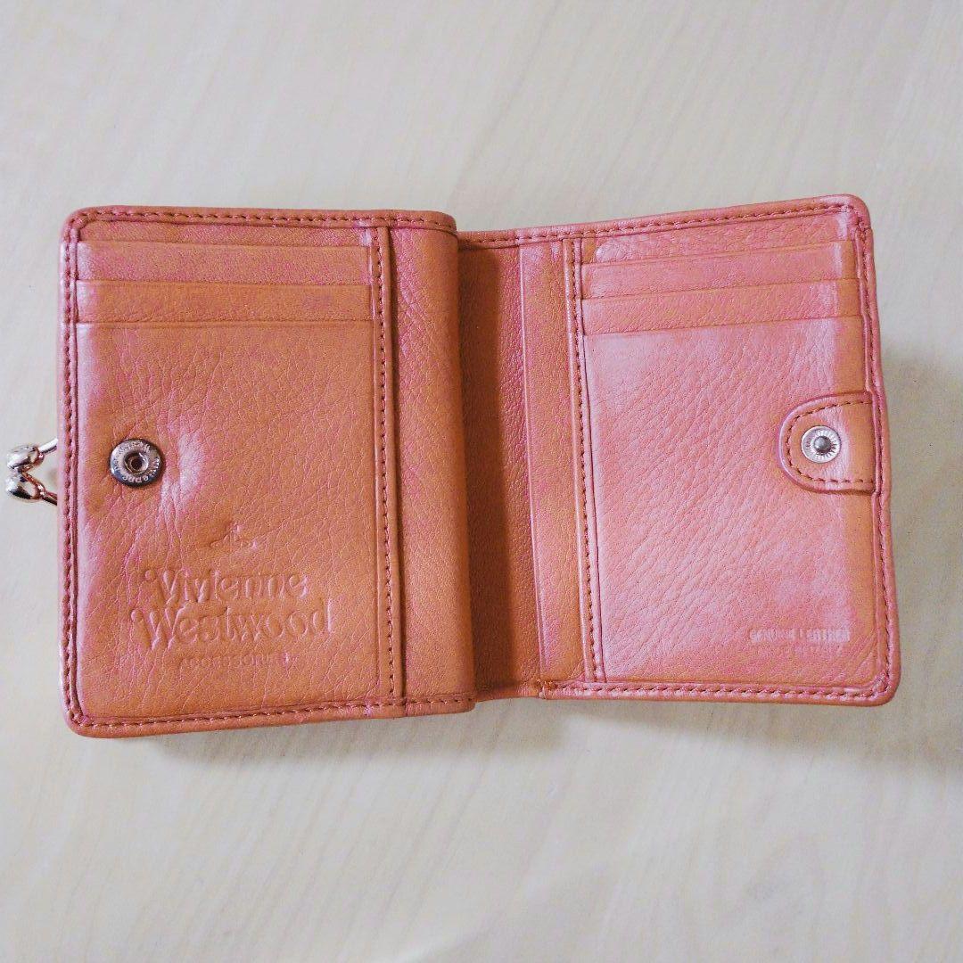 Vivienne Westwood　がま口二つ折り財布　オーヴ