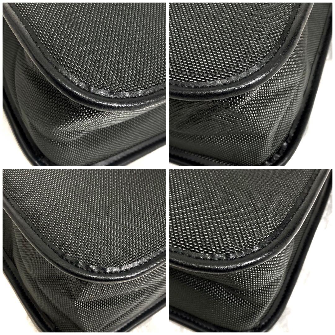 ちぃさん バーバリー 2wayビジネスバッグ ナイロン×レザー チェック柄