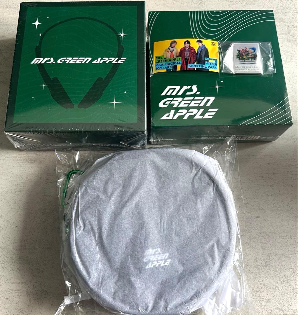 ミセスグリーンアップル　CDプレイヤー、ヘッドホン、バッグ　3点セット　新品