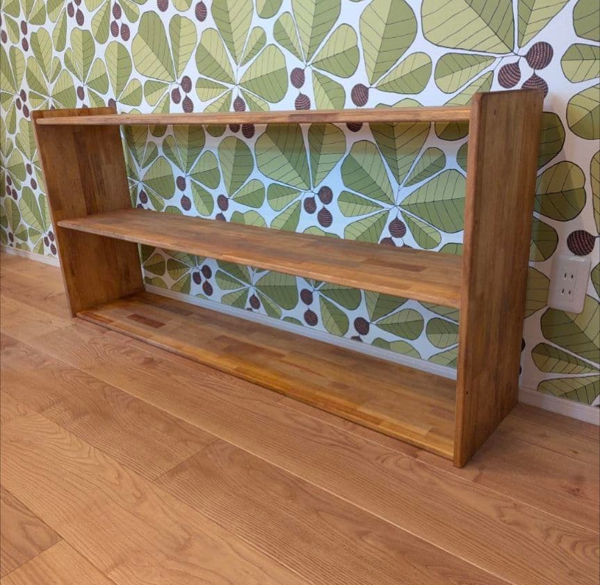 higashikurumemom 木製棚　①-2 OIL仕上げ