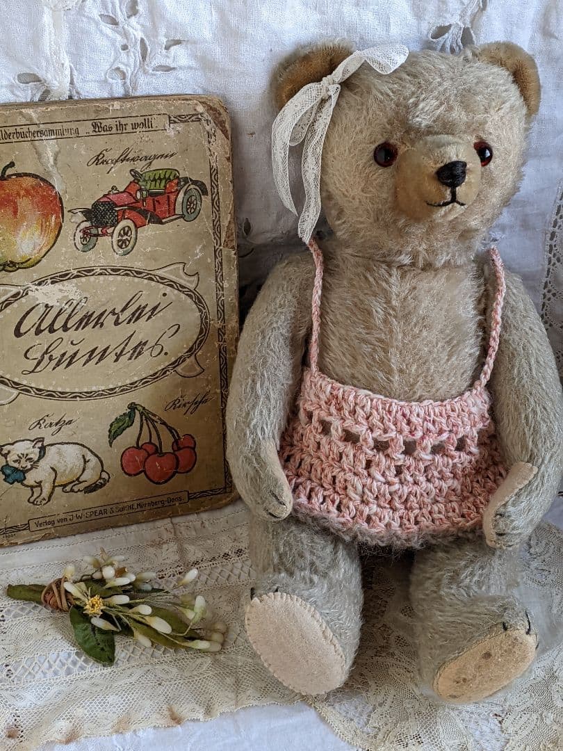 【j】アンティークベア　アンティークテディベア　ハーマン