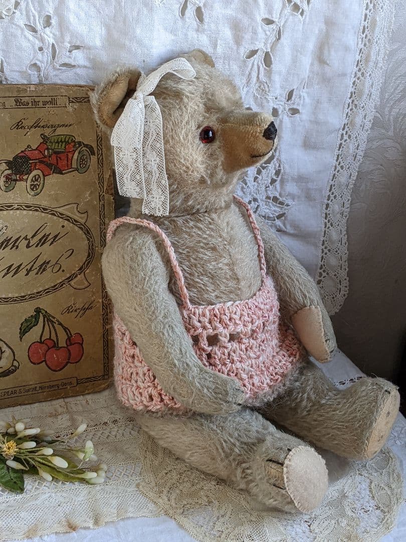 【j】アンティークベア　アンティークテディベア　ハーマン