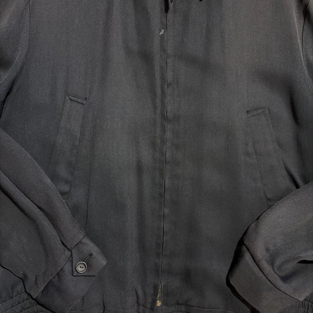 エ*ギ様 50s 60s レーヨンギャバジャケ 実寸L-XL程