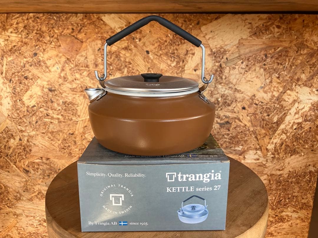 【レア】DECEMBERオリジナル Trangia カスタムケトル 0.6L