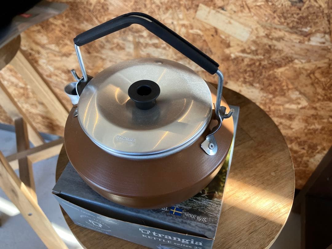 【レア】DECEMBERオリジナル Trangia カスタムケトル 0.6L