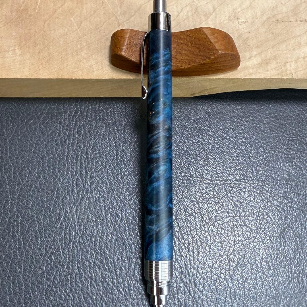 188楓瘤スタビ　木製シャーペン　最強低重心溝付き　ステンレス