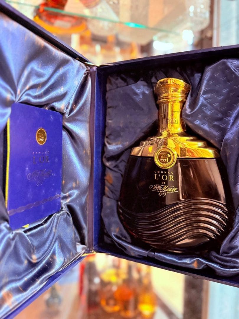 Martell L'OR コニャック 700ml ギフトボックス付き.