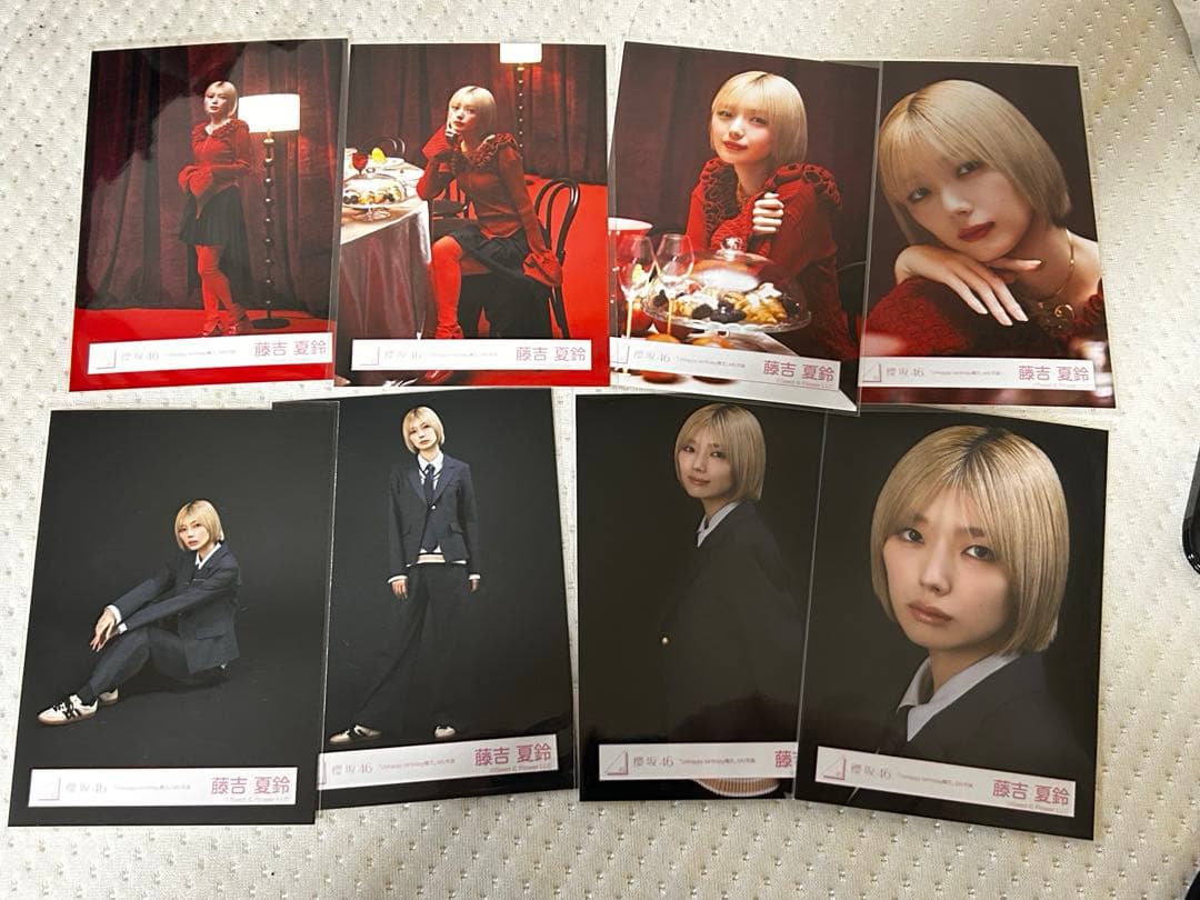 櫻坂46 藤吉夏鈴 Unhappy birthday構文 MV衣装 8種コンプ