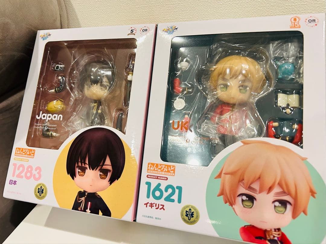【新品未開封】 ヘタリア ねんどろいど イギリス&日本　島国セット