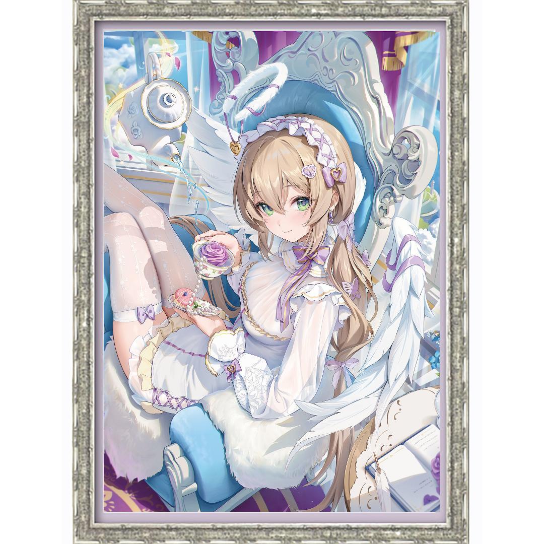 ほうき星初個展「Secret・Angel」 サイン入り保証書つき 複製原画A