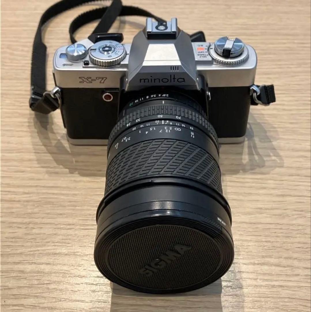 Minolta X-7 フィルム一眼レフカメラ 7