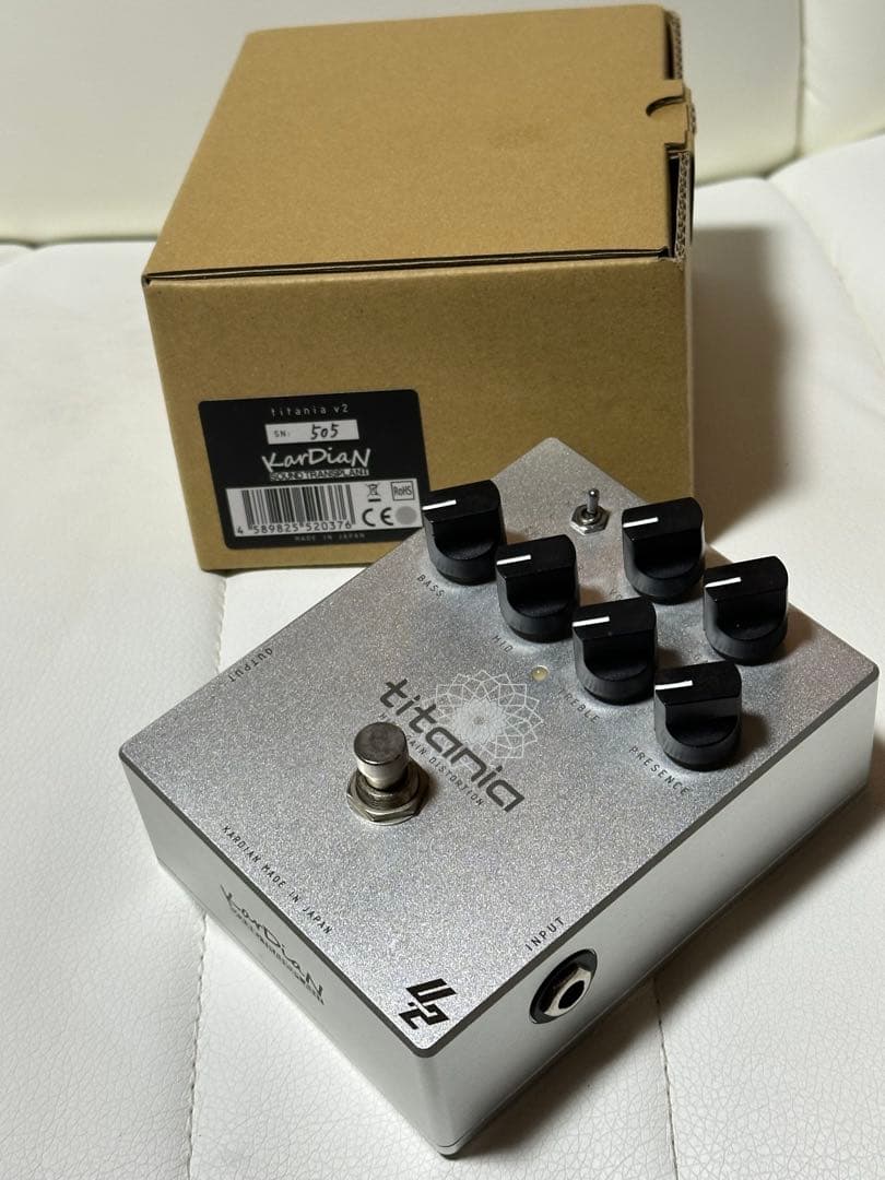 KarDiaN/titania V2 ディストーション カージアン