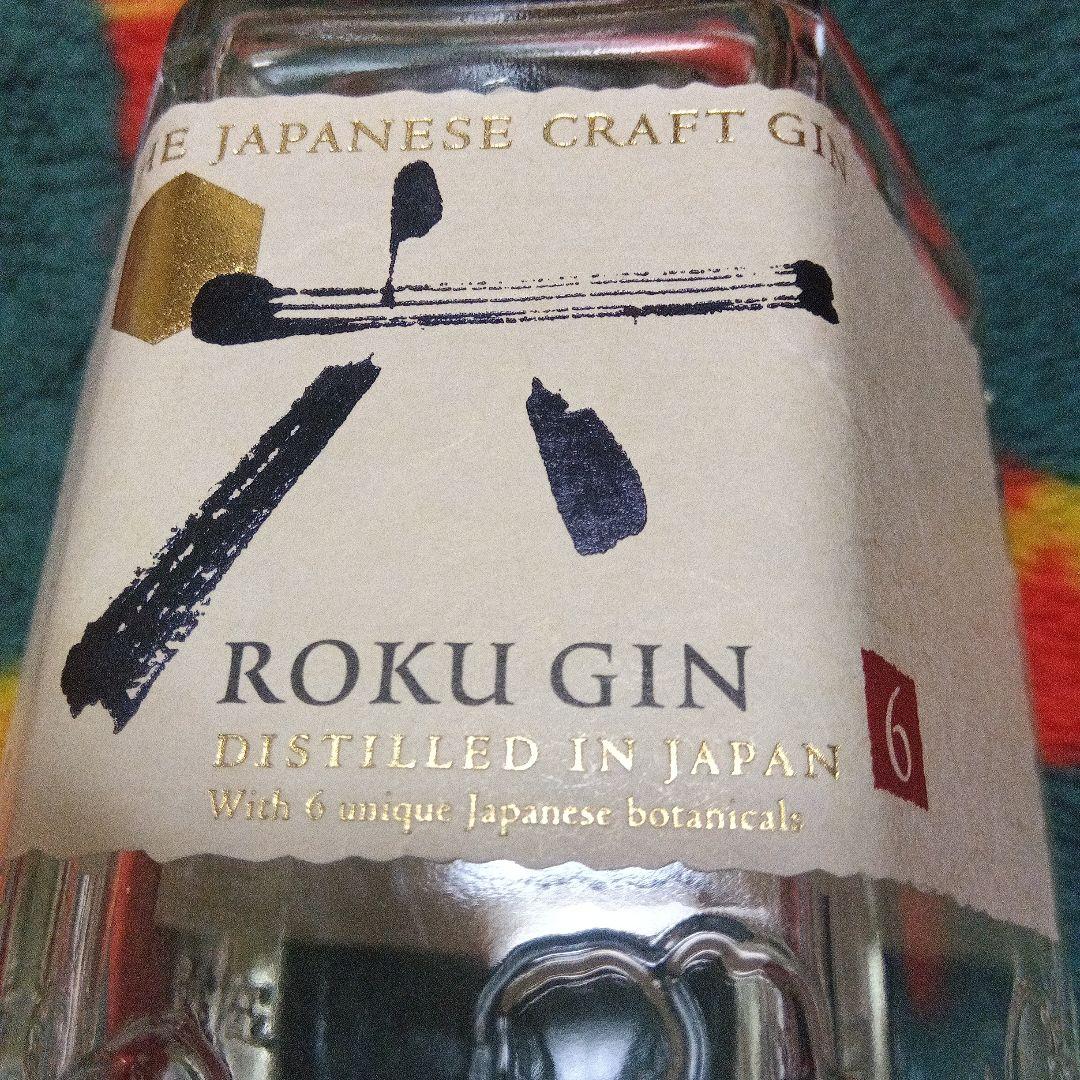 サントリー　ボタニスト　ROKU　六　ロク　ジャパニーズクラフトジン　６本セット