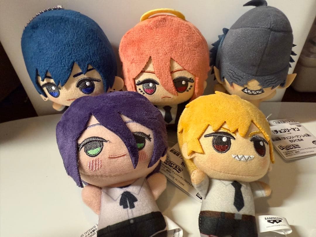 【厳選個体】劇場版『チェンソーマン レゼ篇』 ちびぐるみ　全５種コンプセット