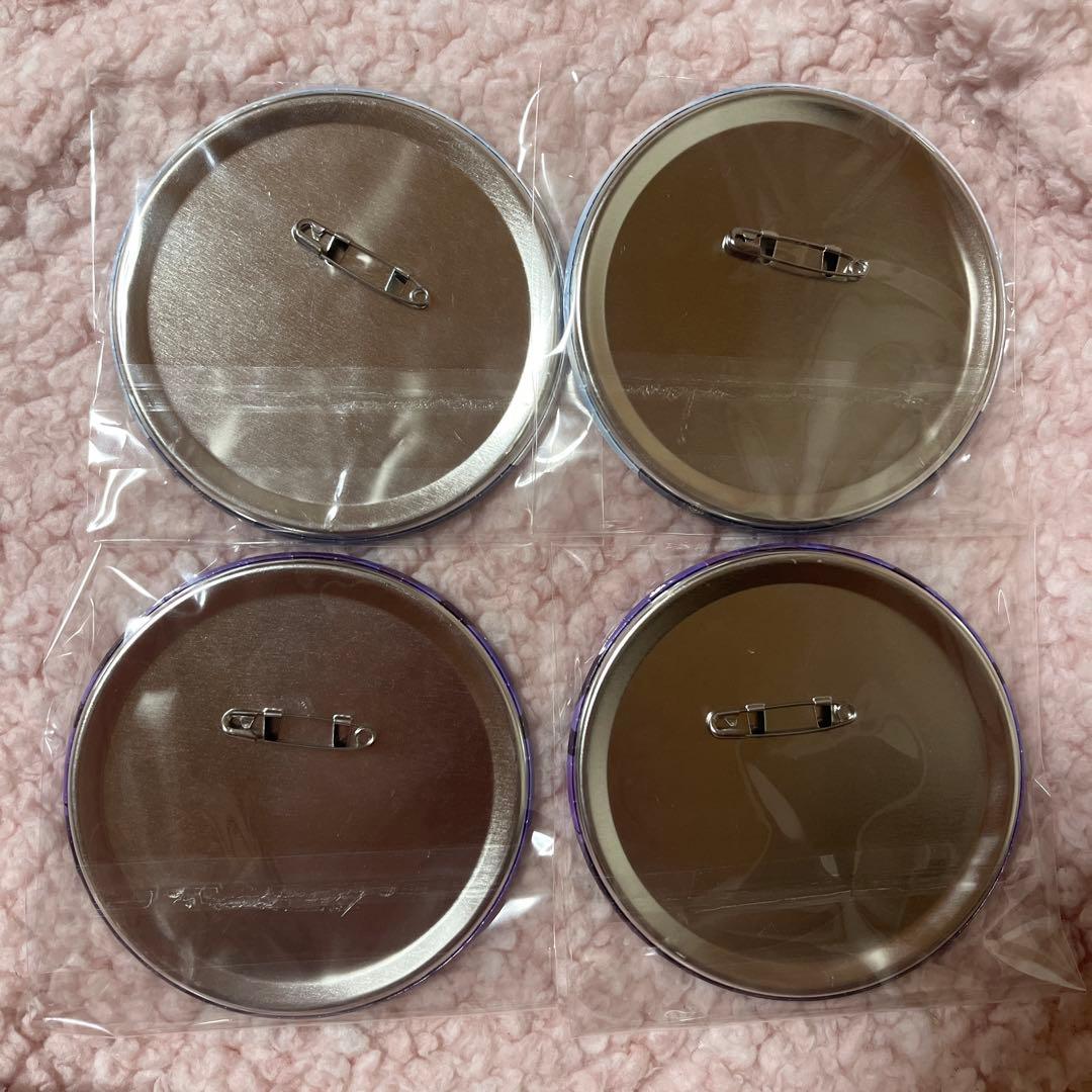 呪術廻戦 セガラッキーくじ 群青・落日 五条悟コンプリートセット 缶バッジ