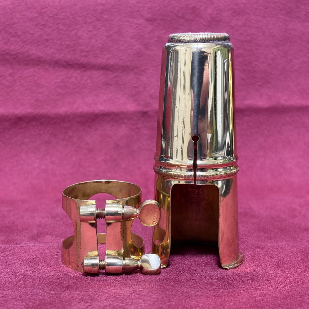 テナー ビンテージ SELMER リガチャー&キャップ