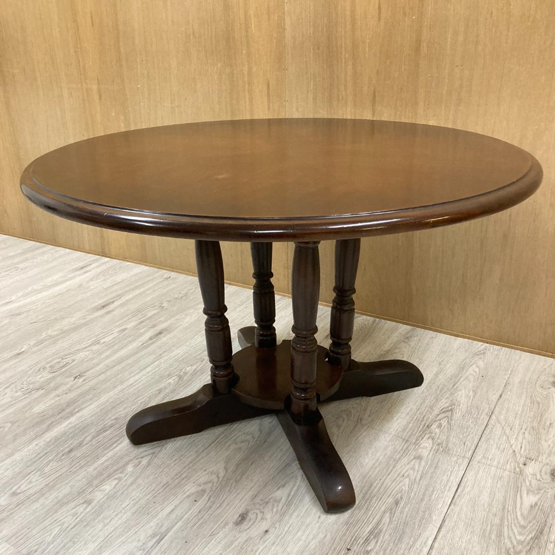 Mash様用【柏木工】ヴィンテージ ラウンドテーブル 無垢材　ダイニングテーブル