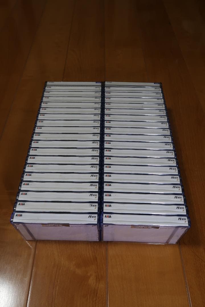 メタルカセットテープ  中古  AXIA PS L 40  ３６本＋２本