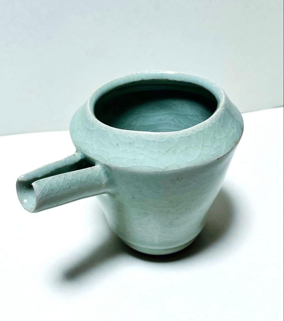 新品未使用　青磁　片口