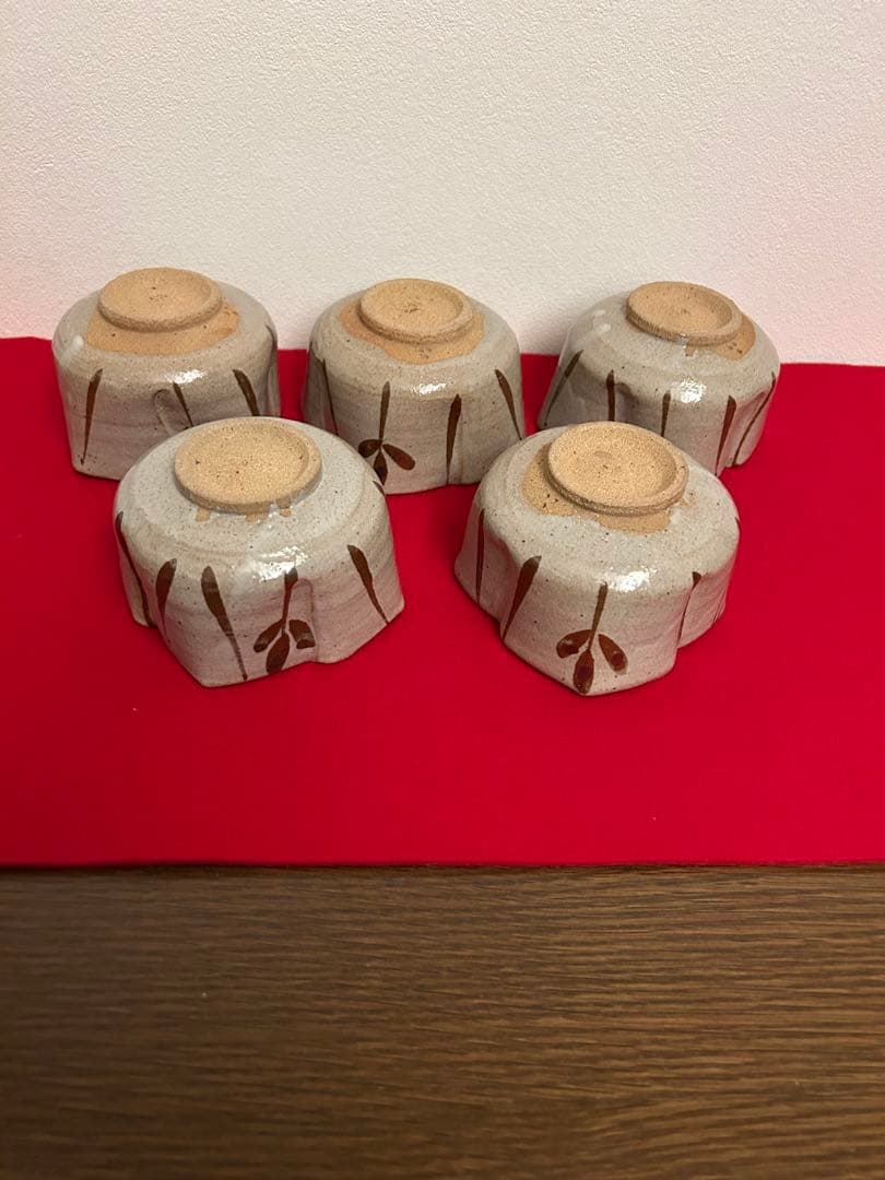 13代太郎右衛門作　絵唐津　五客