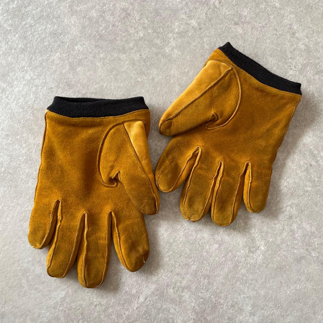 【希少】NEIGHBORHOOD レザー スエード グローブ Mサイズ 手袋