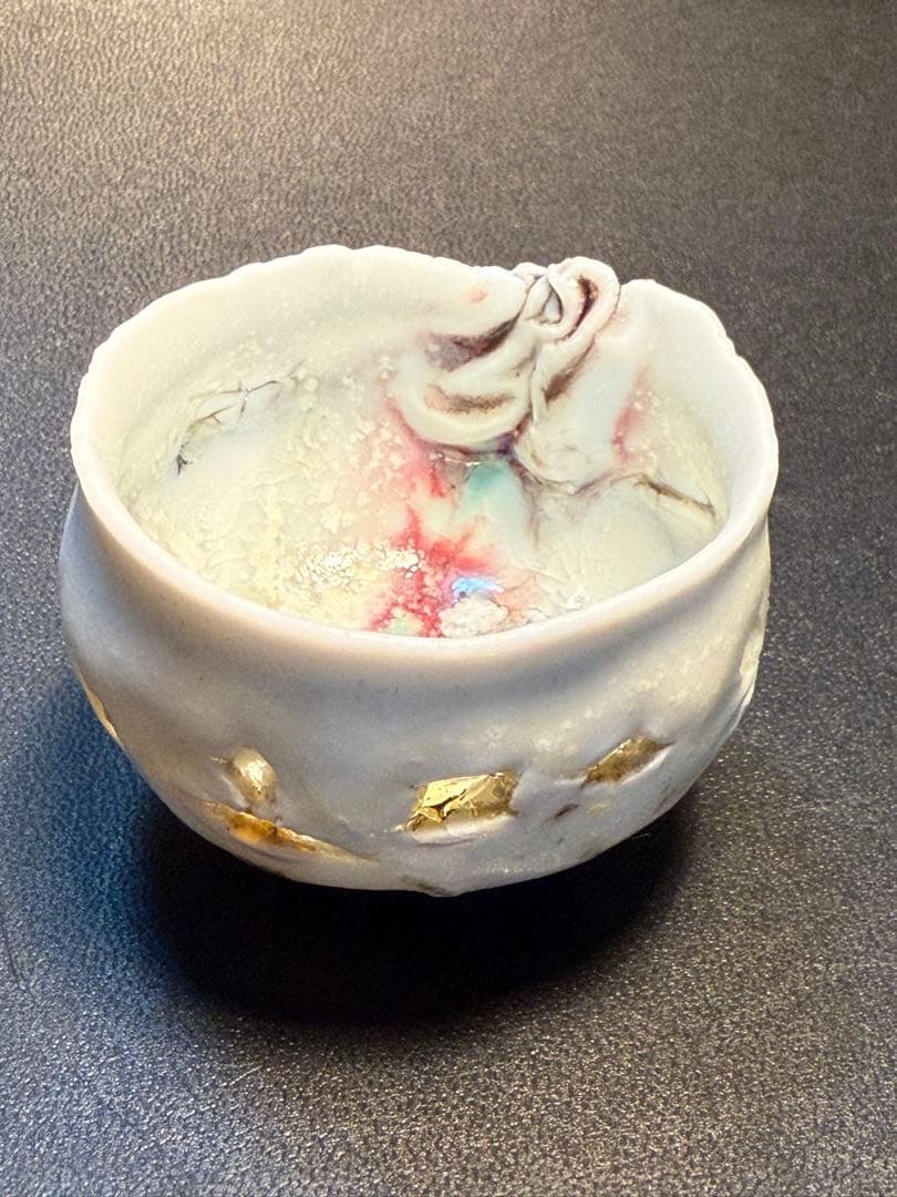 川端健太郎　盃　共箱、共布