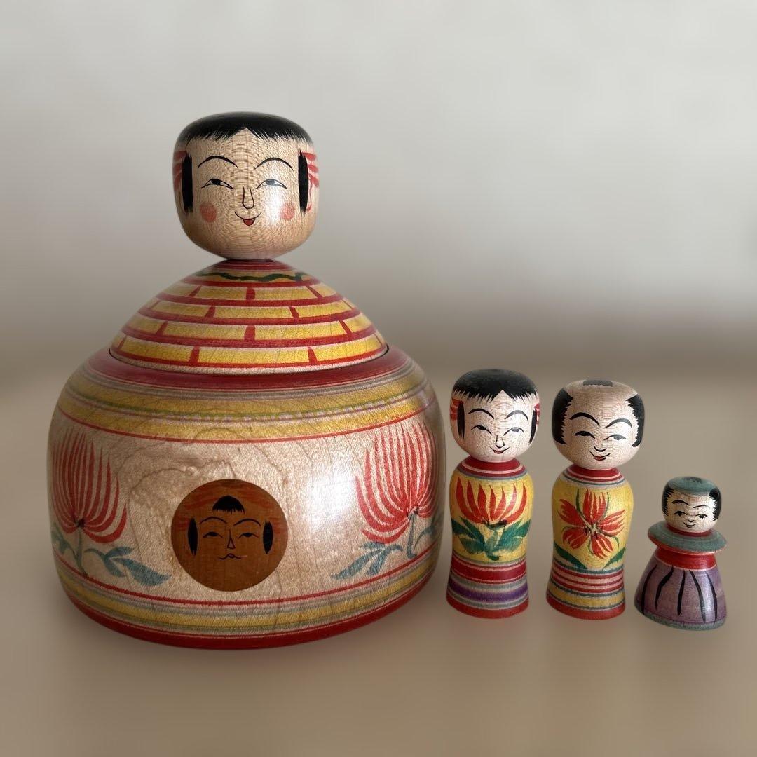 鈴木征一工人 こけし【肘折系】