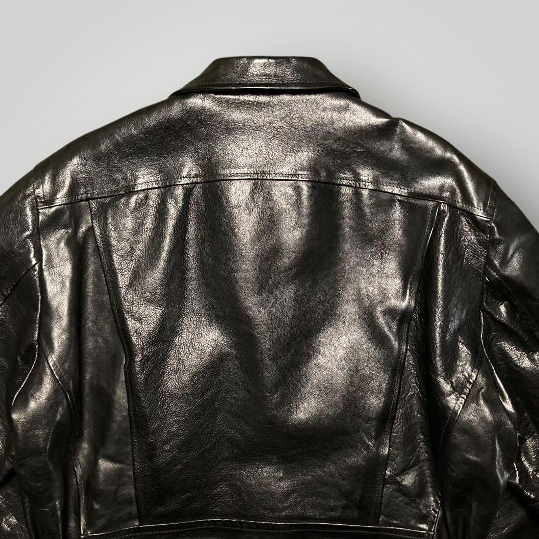 STEWARTスチュワート シングルライダース バッファローXLブラック黒 茶芯