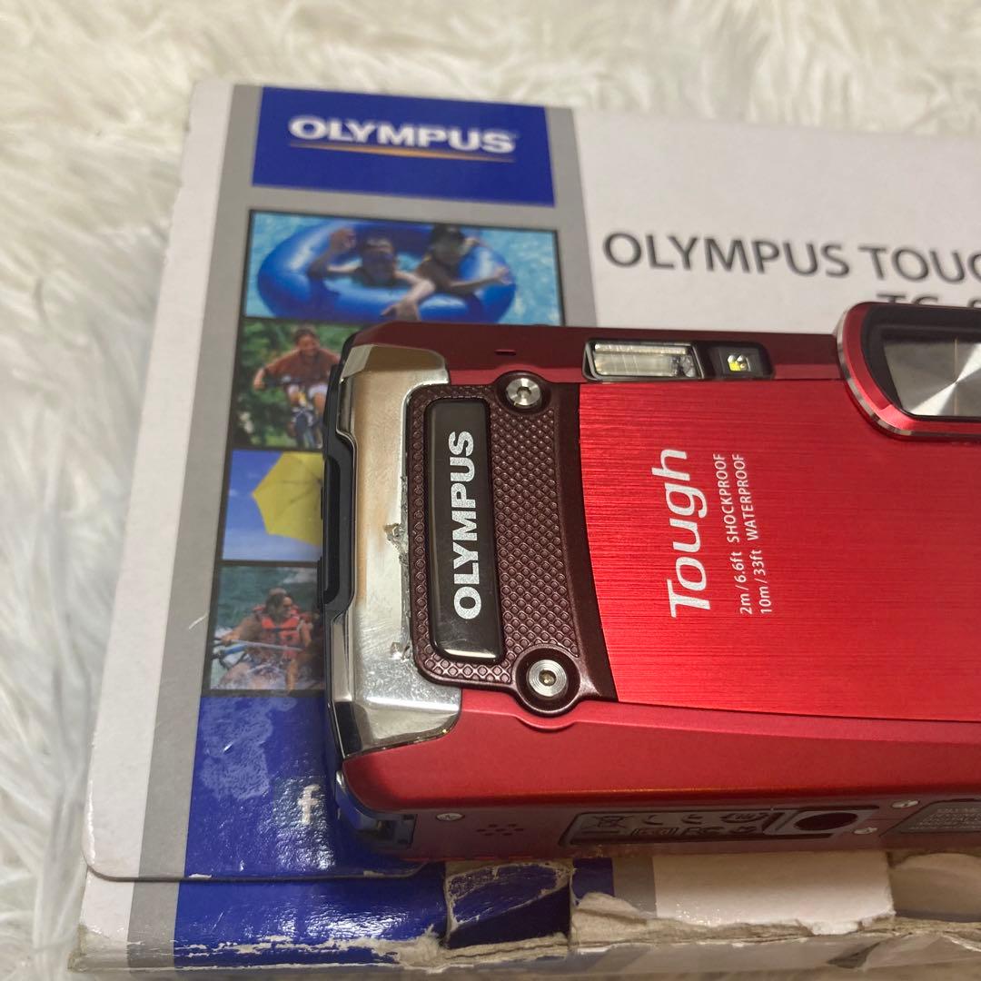 【防水】OLYMPUS オリンパス TOUGH TG-820 防水 レッド