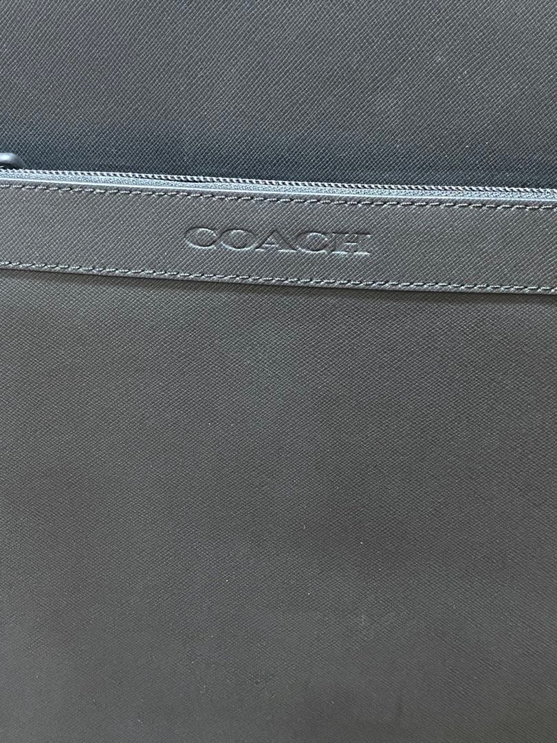 美品　COACH コーチ 2輪 黒キャリーケース　スーツケース