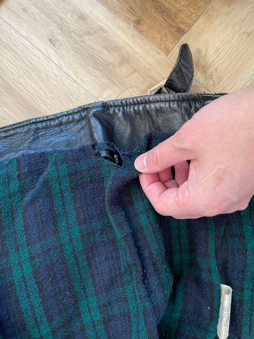 Gerald 購入UKレザー ヴィンテージシングルライダースジャケット