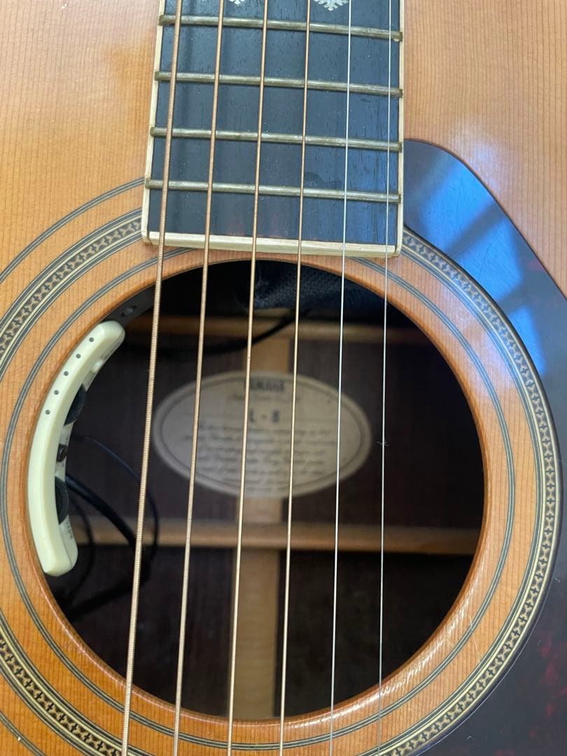 t*i様 YAMAHAギター L−8 後期 ピックアップ・Ｈケース付ワンオ