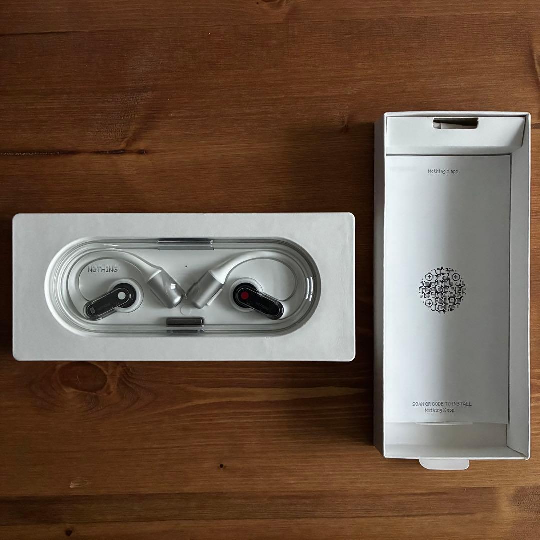 【美品】Nothing ear (open) ワイヤレスイヤホン