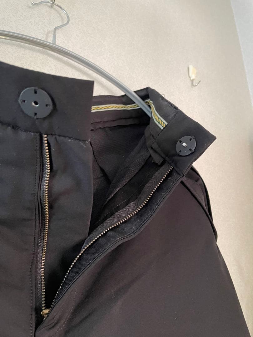 ROSEN-X ローゼンX はかま風パンツ　ユニセックス　サイドスリット　黒