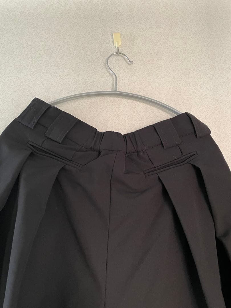 ROSEN-X ローゼンX はかま風パンツ　ユニセックス　サイドスリット　黒