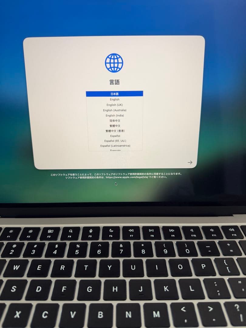 MacBook Air M3 メモリ16GB ストレージ512GB