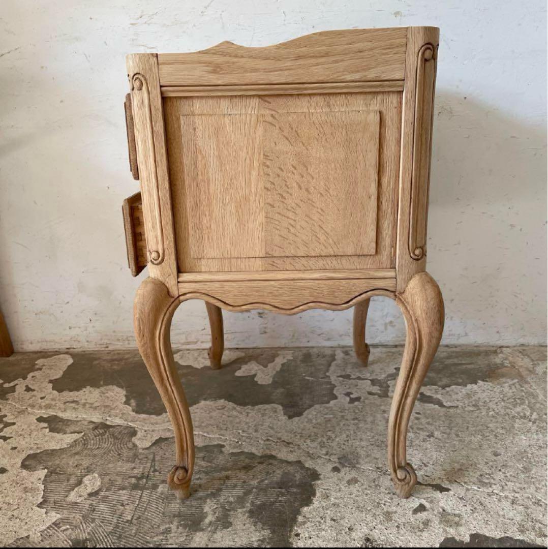 【猫脚】ビンテージ チェスト 剥離 ナイトスタンド ベッドサイド