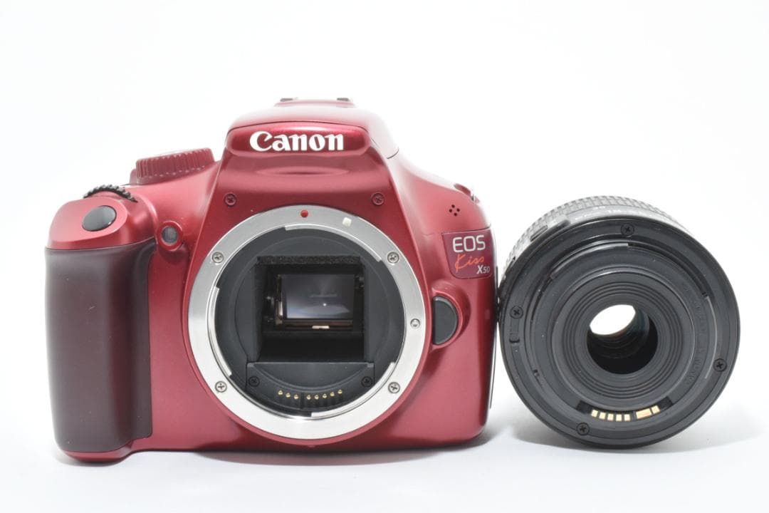 ⭐️すぐ使えます⭐️Canon EOS Kiss X50 レッド セット