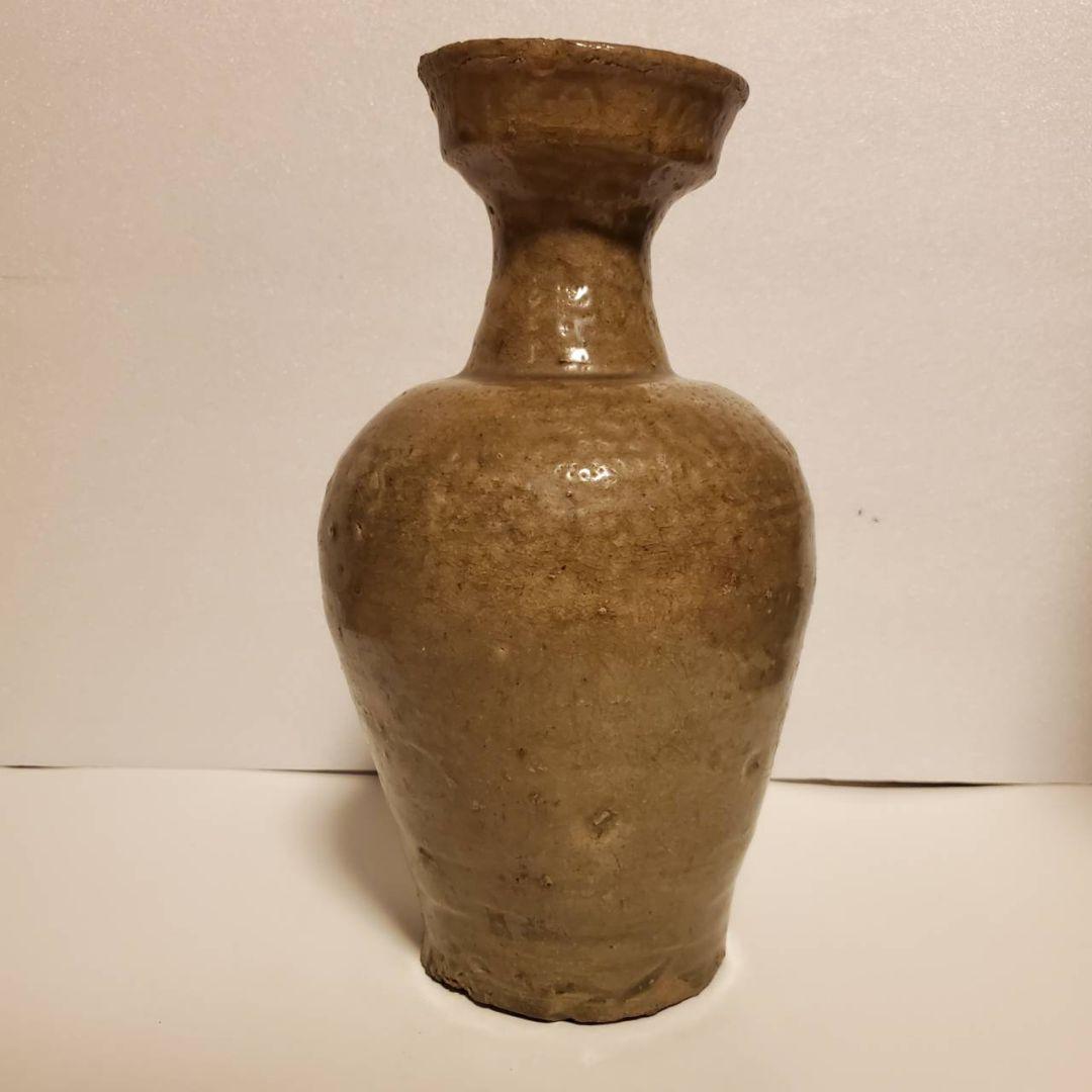 朝鮮美術　高麗青磁　徳利　花入れ