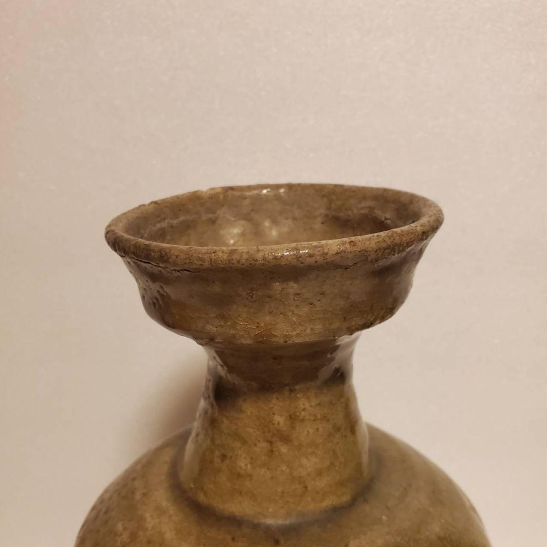 朝鮮美術　高麗青磁　徳利　花入れ