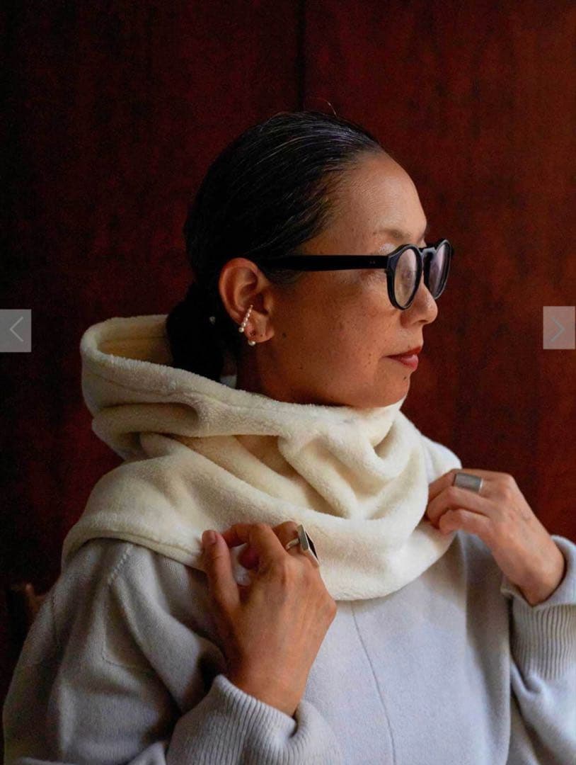 KO by nanadecor オーガニックコットンファーバラクラバ