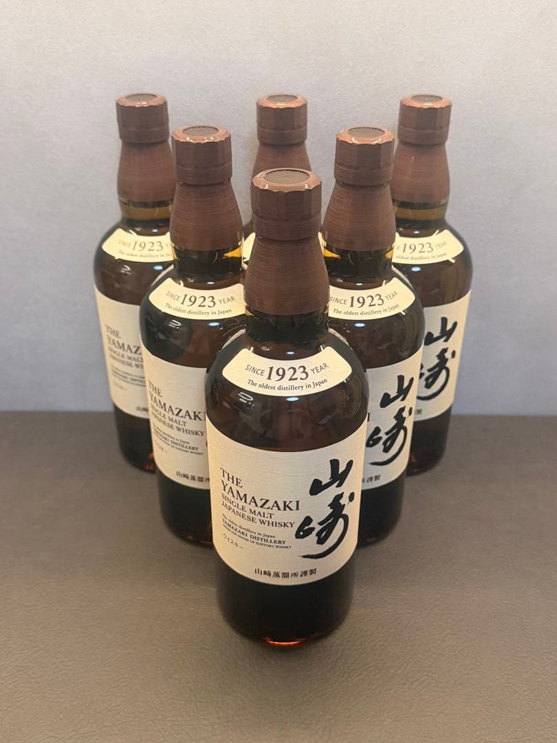 ★サントリー ウィスキー 山崎 700ml 6本セット 化粧箱入り★