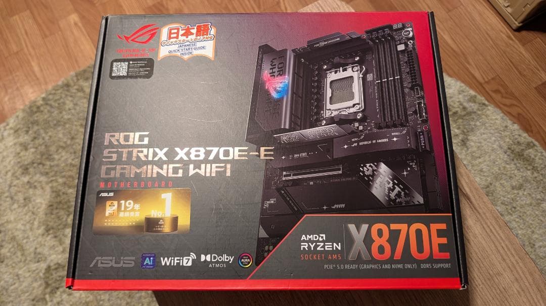 新品 ASUS ROG STRIX X870E GAMING WIFI
