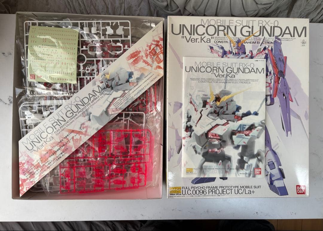 MGユニコーンガンダム Ver.Ka & シナンジュ セット