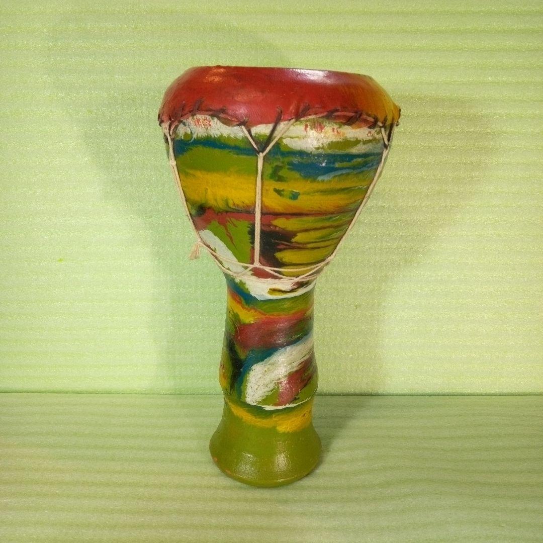 TunisiE　チュニジア　太鼓　アンティーク　オブジェ　インテリア